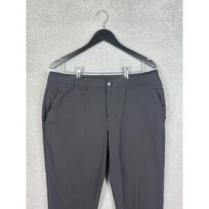 Lululemon Pants Mens 35 Black Performance Chino Dress Golf Slim Fit Stretch Men